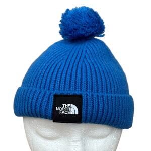 Blue North Face Kid's Beanie